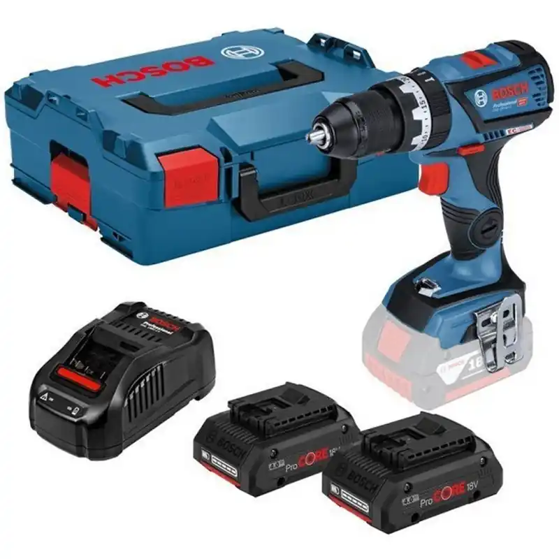 BOSCH GSR 18V-50 Akku-Bohrschrauber, 18V, 2x 5,0 Ah. 06019H5001 Preis Gesenkt
