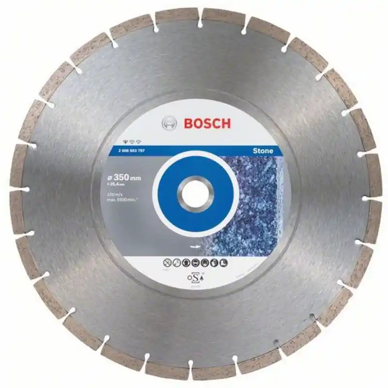 Angebot BOSCH Standard for Stone Diamanttrennscheibe, 350x25,40x3,1x10mm 2608603797
