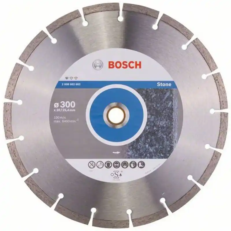 Begrenztes Angebot BOSCH Standard for Stone Diamanttrennscheibe, 300x20/25,40x3,1x10mm 2608602602