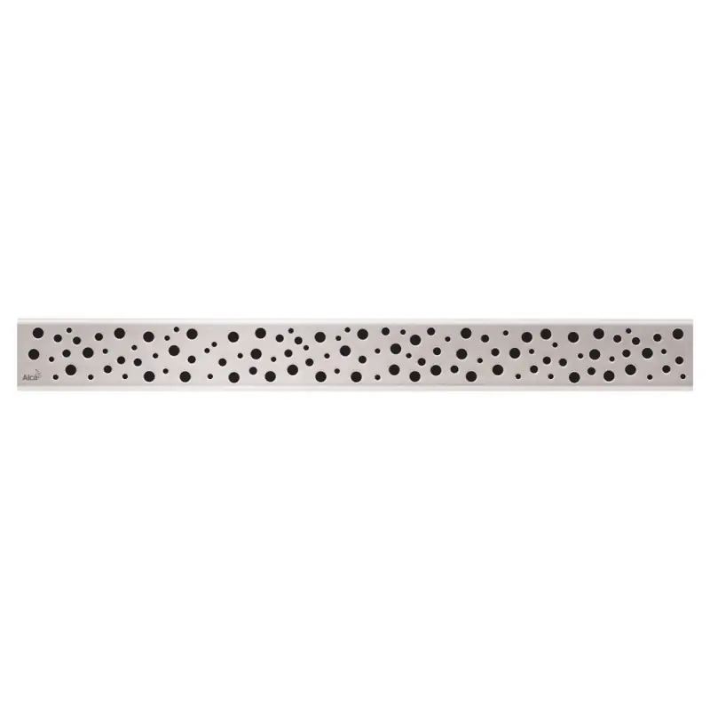 ALCAPLAST BUBLE Rost für Duschrinne 550mm, Edelstahl-Glanz BUBLE-550L Mega-Angebot