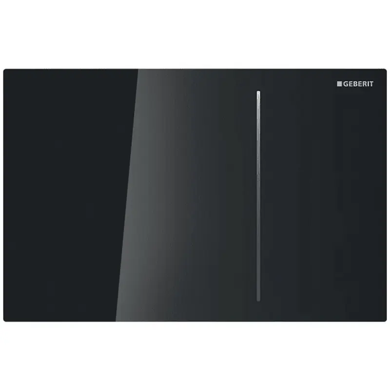 Finale Aktion Geberit Sigma70 Betätigungsplatte für 2-Mengen-Spülung glas schwarz 115.622.SJ.1