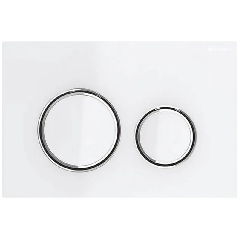 Top-Seller Geberit Sigma21 Betätigungsplatte, weiß, für 2-Mengen Spülung 115884SI1