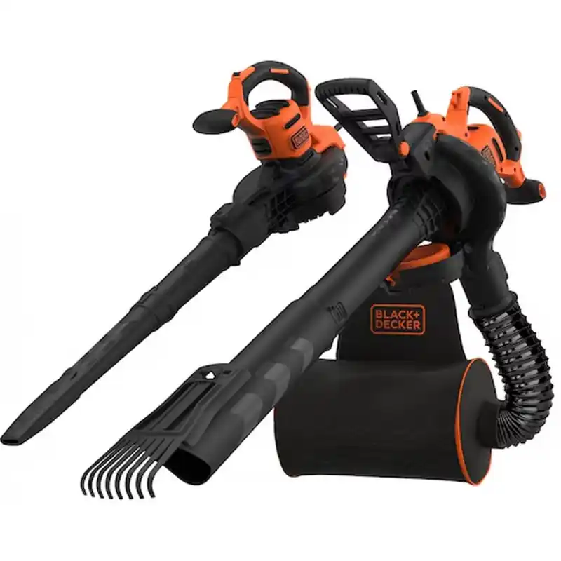 Bestpreis Black Decker BEBLV301-QS Elektro Laubsauger 3in1 (3000W/72L)