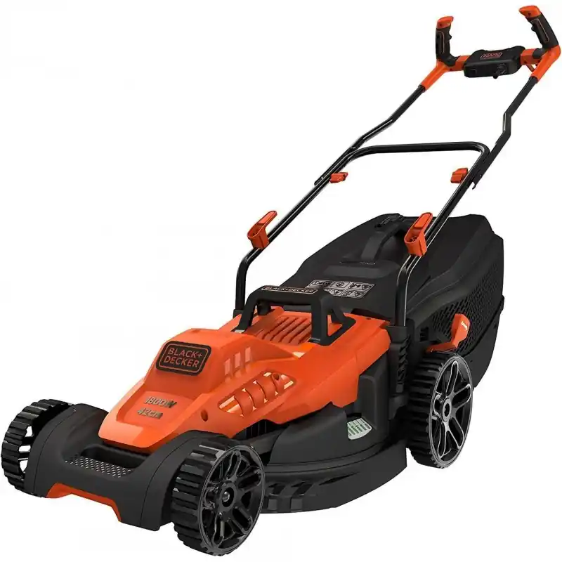 Expressversand Black Decker BEMW481BH-QS Elektro-Rasenmäher (42cm/1800W/50L)