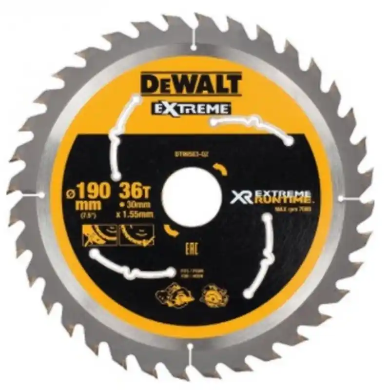 Nur Für Kurze Zeit DeWALT DT99563-QZ Kreissägeblatt Handkr. 190 x 30mm 36WZ/FZ