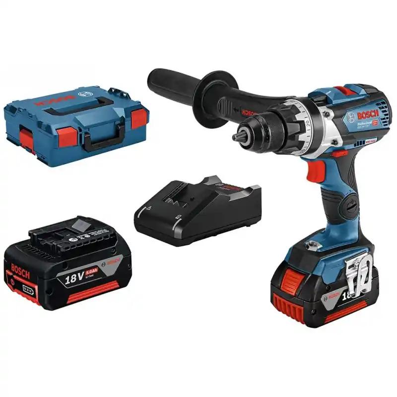 Sichere Zahlung BOSCH GSR 18V-110 C Akku-Bohrschrauber, 2x 5,0Ah 06019G010C