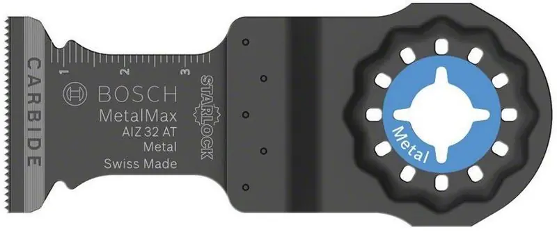 Bestpreis BOSCH Carbide Tauchsägeblatt AIZ 32 AT MetalMax, 40 x 32 mm, 1er-Pack 2608662018