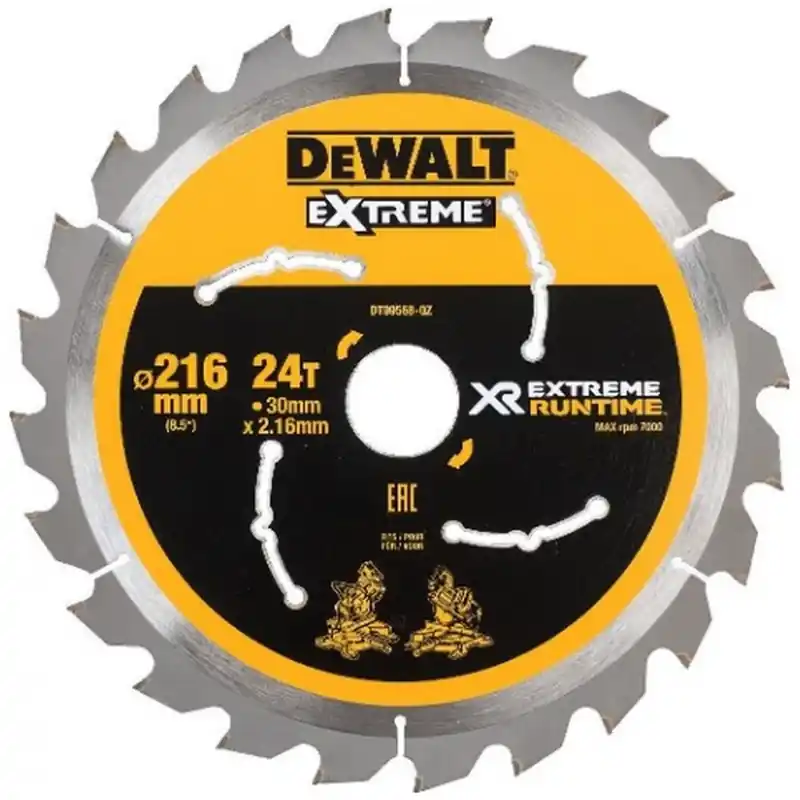 DeWALT DT99568-QZ Kreissägeblatt stat. 216/30mm 24WZ/FZ Must-Have