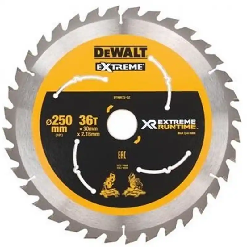 DeWALT DT99572-QZ Kreissägeblatt stationär 250 x 30mm 36WZ/FZ Knallerangebot