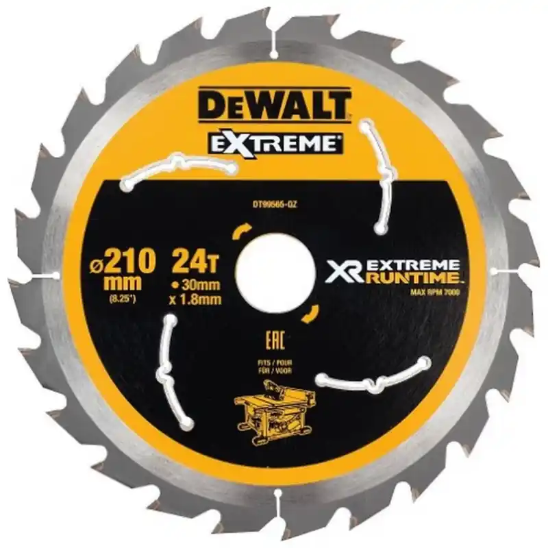 Preis Gesenkt DeWALT DT99565-QZ Kreissägeblatt Sägeblatt 210 x 30mm 24WZ/FZ