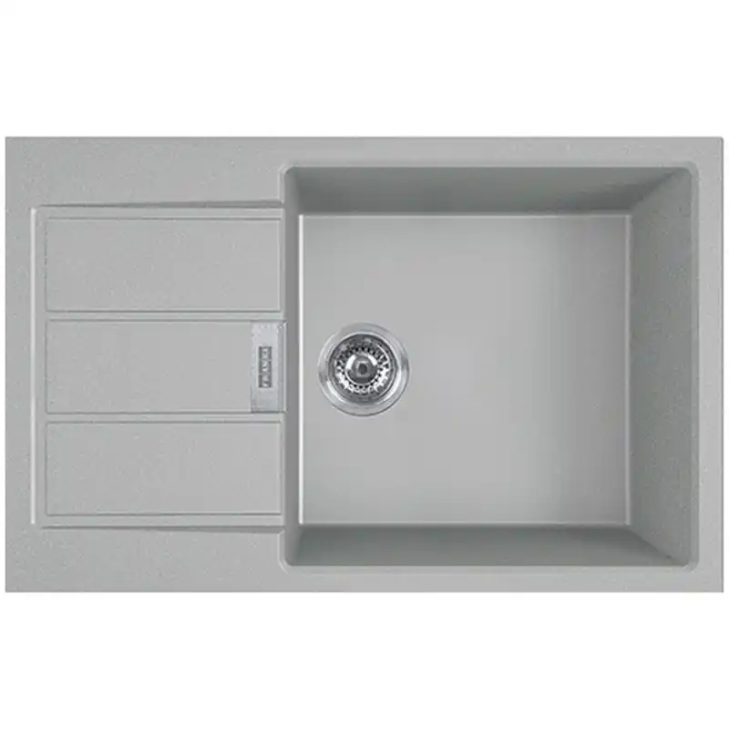 Neu Franke Sirius 2.0 S2D 611-78 XL, 780 × 500mm, Küchenspüle Tectonit, steingrau 143.0618.650
