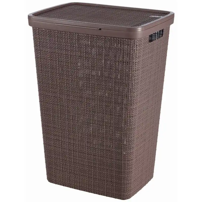 CURVER JUTE 58L Wäschesammler 43 x 34 x 60 cm, braun 08093-J28 Angebot