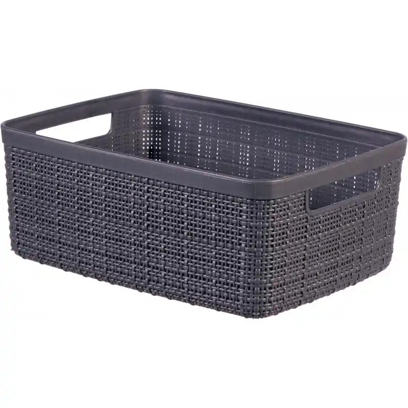 Schnäppchen CURVER JUTE S 5L Körbchen 27 x 20 x 11 cm, braun 01904-J28