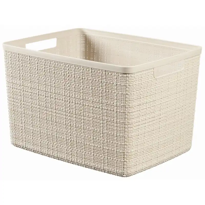 CURVER JUTE L 20L Körbchen 36 x 28 x 23 cm, beige 01907-885 Kracherpreis