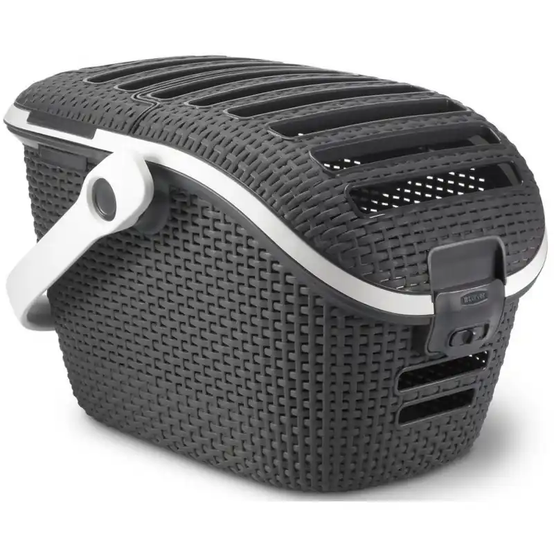 CURVER RATTAN Transportbox für Kleintiere 51 x 38 x 33 cm anthrazit 00616-P15 Neue Ware