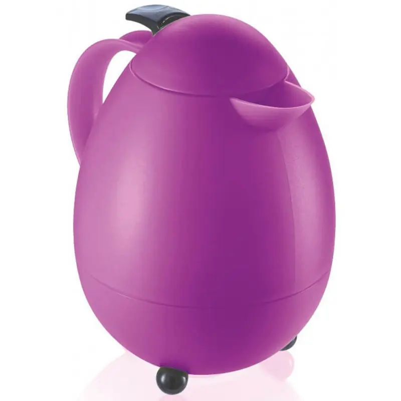 LEIFHEIT Isolierkanne COLUMBUS dunkelblau, satin-purple 1 l, 28404 Nur Für Kurze Zeit