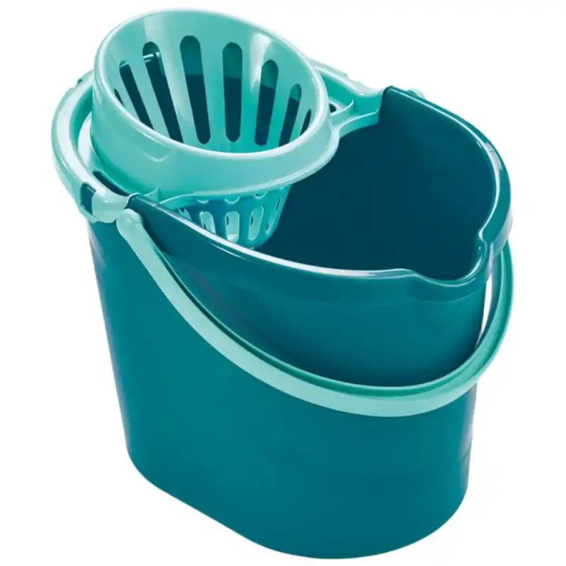 Rabatt LEIFHEIT Set Putzeimer mit Auspresssieb für Wischmop 12 l 52108