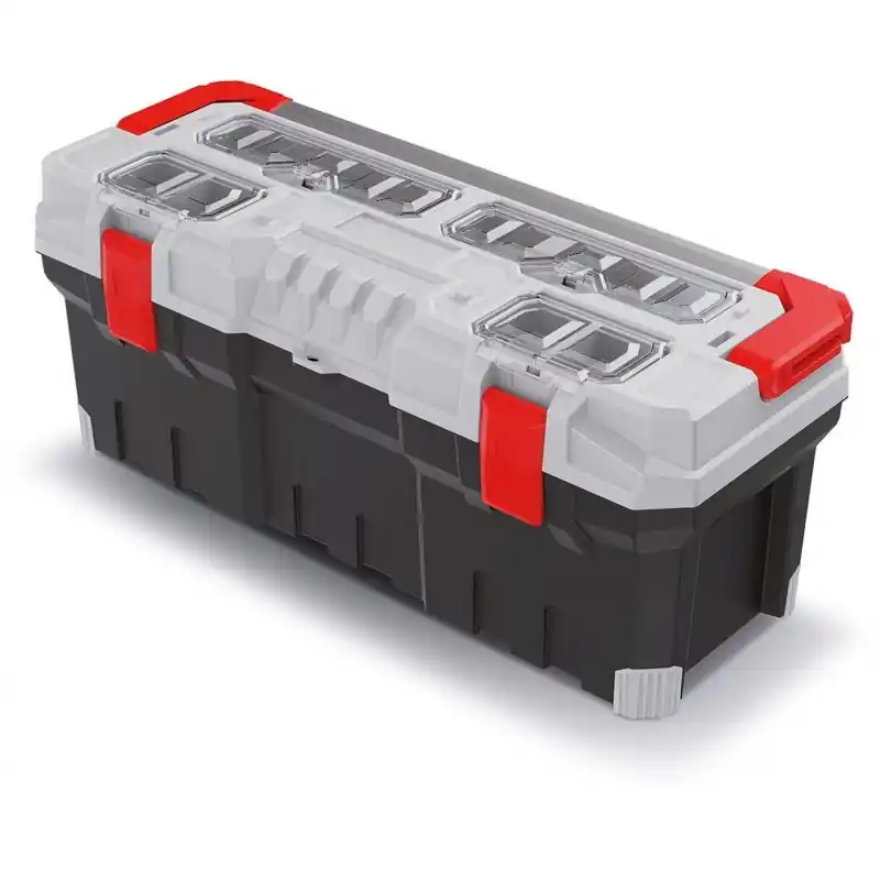 Begrenztes Angebot Kistenberg TITAN PLUS Werkzeugkoffer, 752 x 300 x 304 mm, grau KTIPA7530-4C