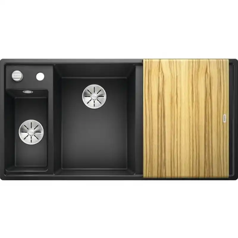 Garantierte Lieferung BLANCO Axia III 6 S InFino Spüle Silgranit, Anthrazit 524643