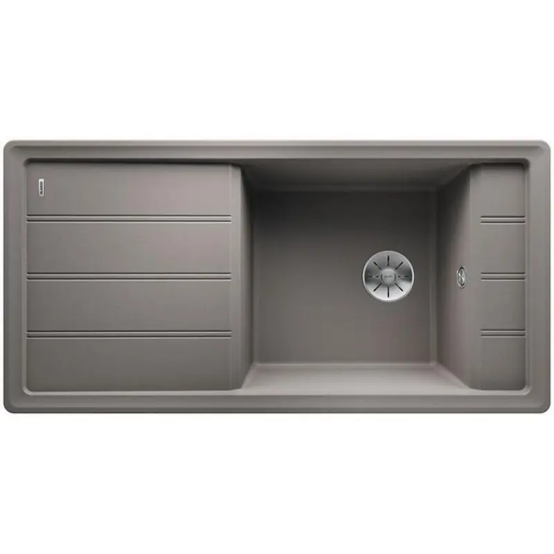 BLANCO Faron XL 6 S InFino Spüle, ohne Ablauffernbedienung, alumetallic 524805 Meistverkauft