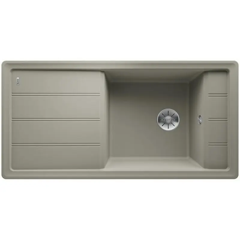 BLANCO Faron XL 6 S InFino Spüle, ohne Ablauffernbedienung, perlgrau 524806 Meistverkauft