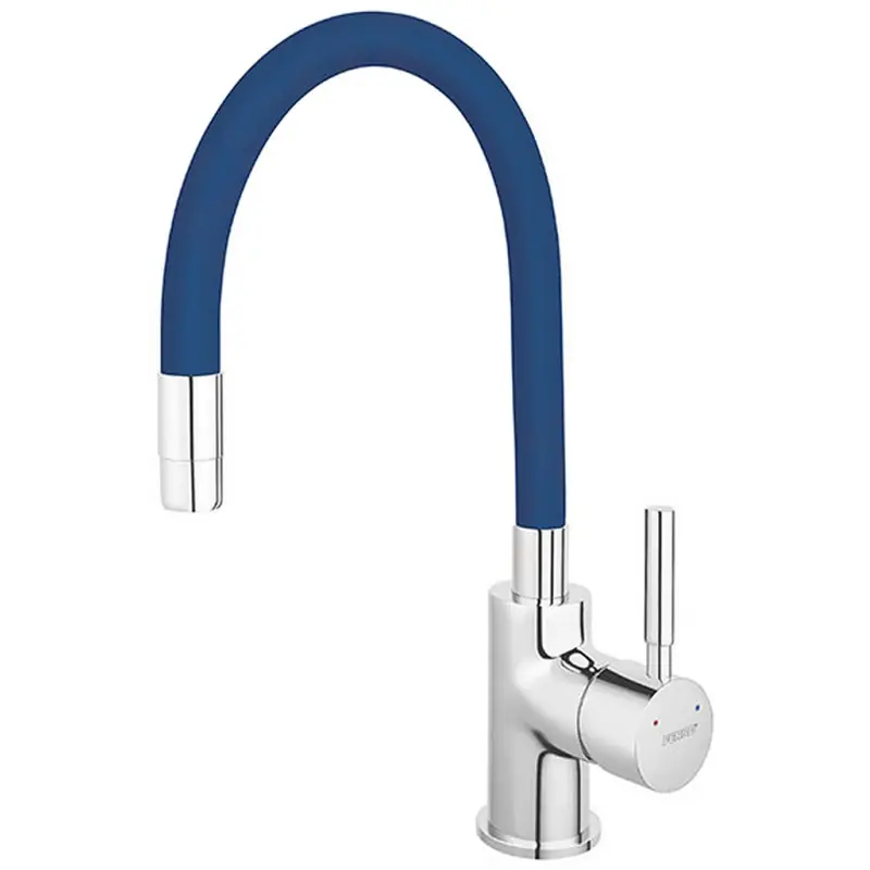 FERRO ZUMBA Schwenkbar Küchenarmatur mit blau Wasserhahn Spültisch Armatur Flexibel BZA4L Knallerangebot