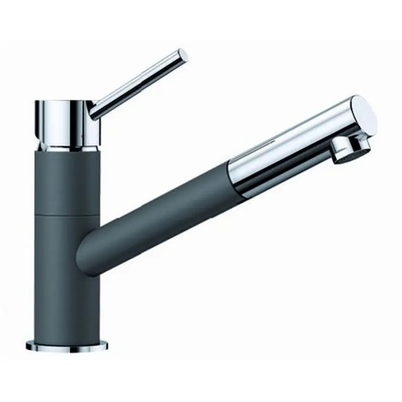 Preis Gesenkt BLANCO Kano-S HD SILGRANIT Küchenarmaturen, felsgrau/chrom 525044