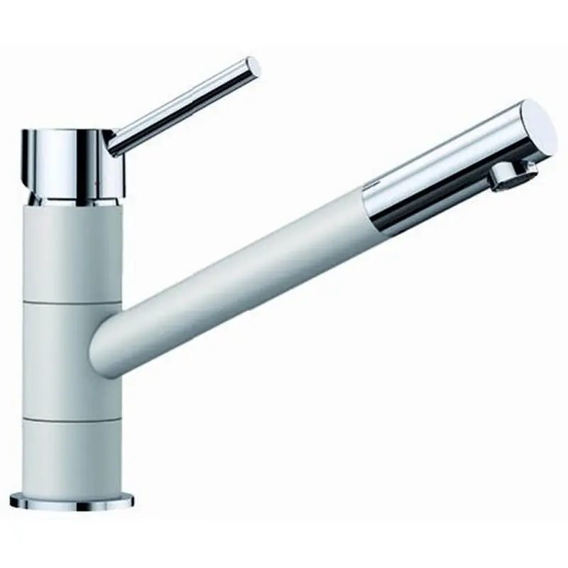 Bestpreis BLANCO Kano HD SILGRANIT Küchenarmaturen, weiß/chrom 525030