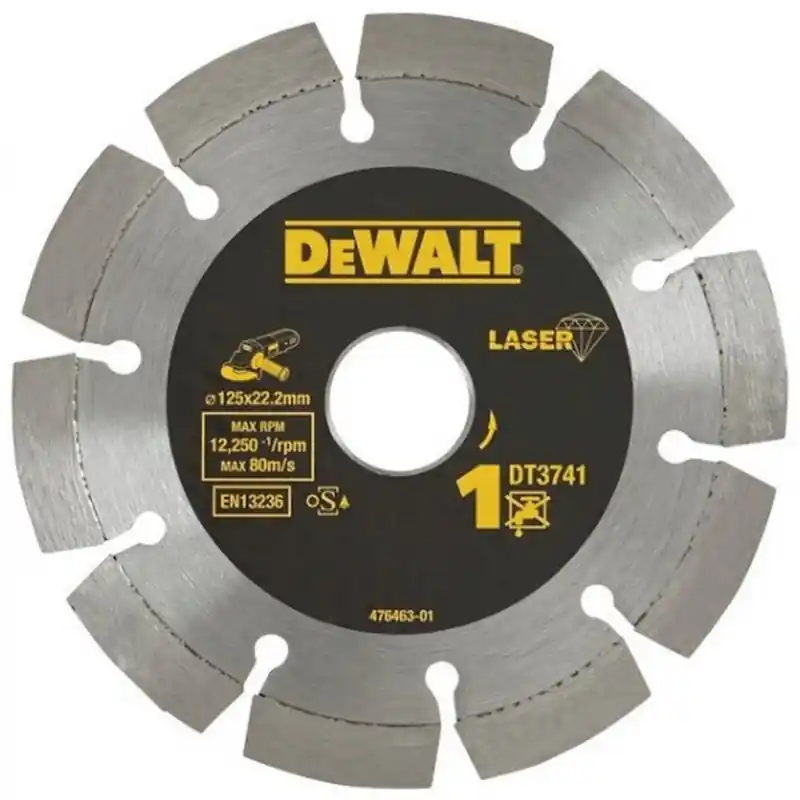 Solange Der Vorrat Reicht DeWALT DT3741-XJ Trennscheibe 125mm, Diamanttrennscheibe