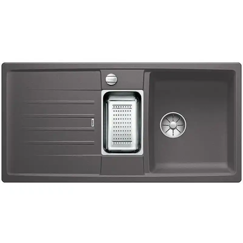 Mega-Angebot BLANCO Lexa 6 S felsgrau Silgranit Einbauspüle, ohne Ablauffernbedienung 524931