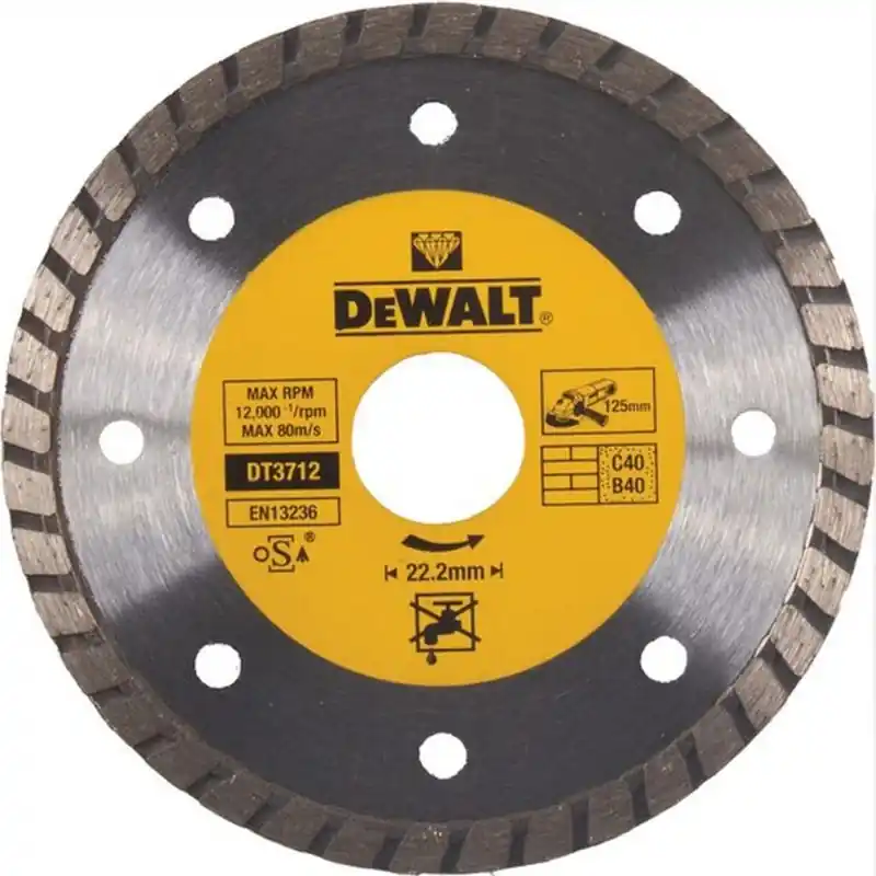 Neu DeWALT DT3712-QZ Professional Economy Diamant-Trennscheibe 125 x 22,20 x 2,1 mm