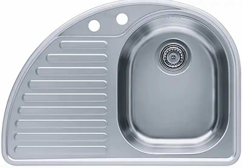 Kracherpreis ALVEUS FUTUR 10 Edelstahlspüle, 730 x 510 mm, Satin, rechts 1009338