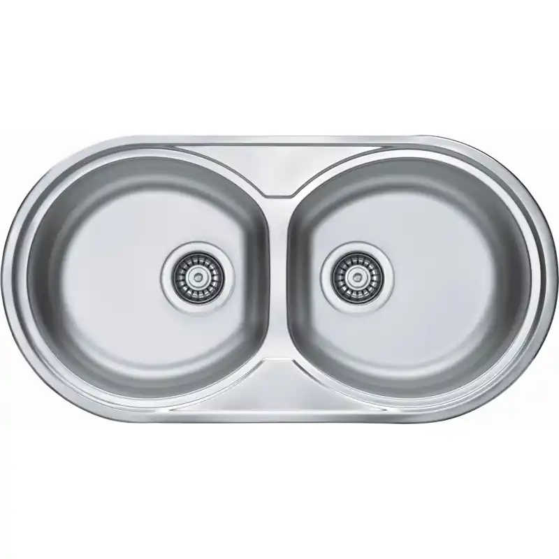ALVEUS FORM 50 Edelstahlspüle, 832 x 437 mm, Satin 1060002 Neu Im Sortiment