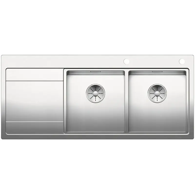 BLANCO Divon Einbauspüle II 8 S-IF Flachrand, Edelstahl seidenglanz, Becken rechts 521665 Sale