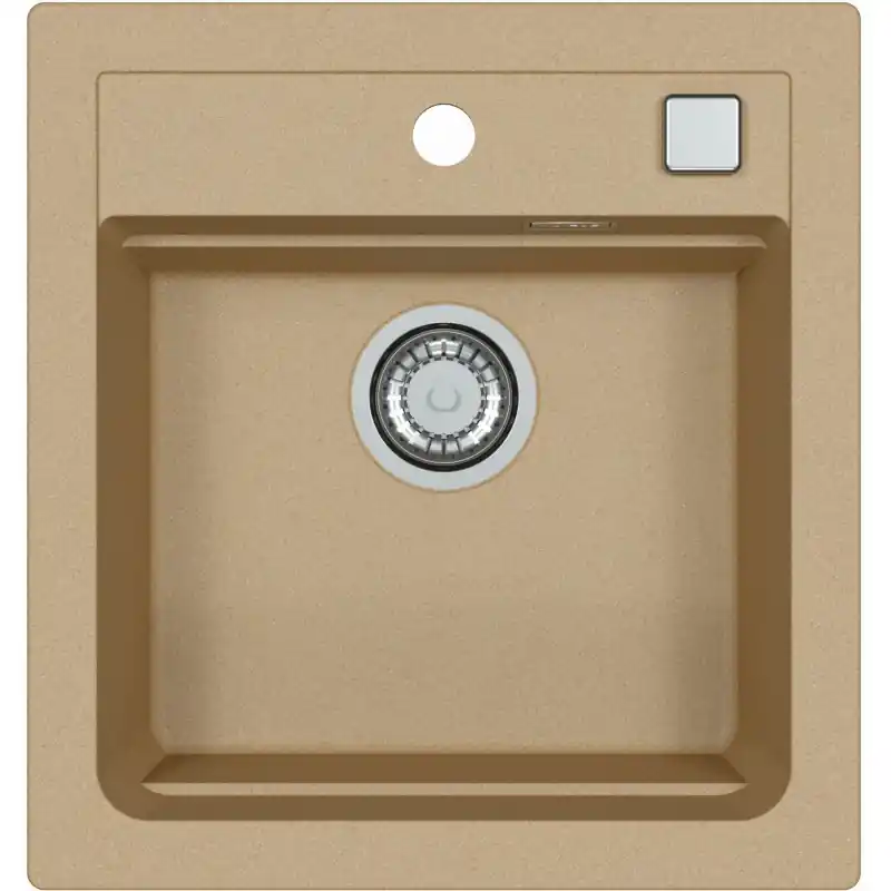 Billig ALVEUS ATROX 20 Granitspüle, 470 x 500 mm, beige 1131988