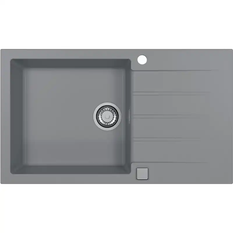 Online Kaufen ALVEUS CADIT 40 Granitspüle, 860 x 500 mm, Beton 1132030