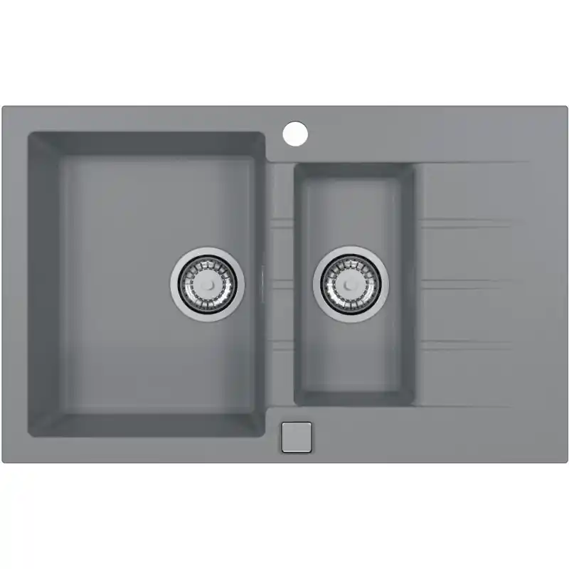 ALVEUS CADIT 70 Granitspüle, 790 x 500 mm, Beton 1131360 Top-Angebot