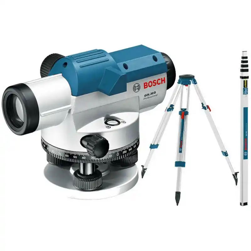 Günstig Bosch GOL 20 G + BT 160 + GR 500 Optisches Nivelliergerät, 061599404P