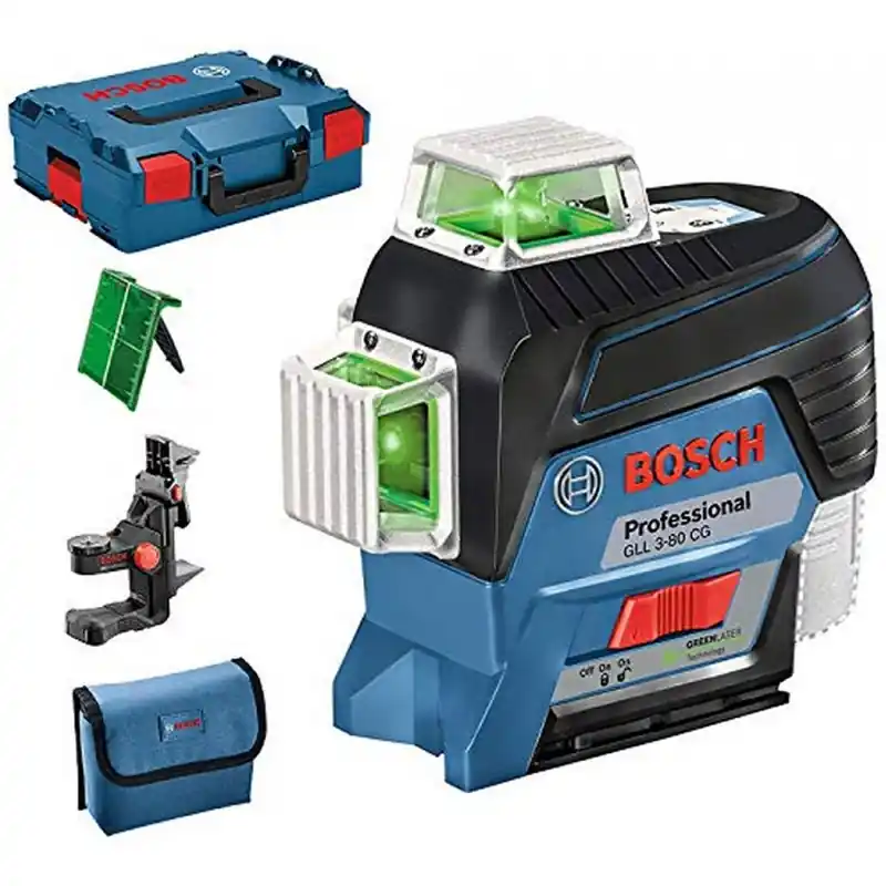 Abverkauf BOSCH GLL 3-80 CG Professional GLL 3-80 CG + BM 1 + L-BOXX CC