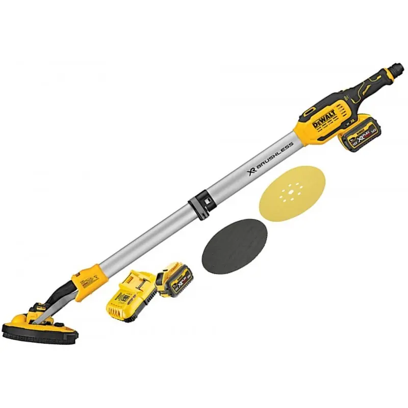 Sichere Zahlung DeWALT DCE800T2-QW Akku-Trockenbauschleifer 225mm XR (18V/2x6Ah)