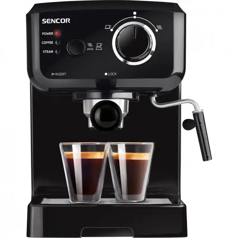 Ausverkauf SENCOR SES 1710BK coffee machine with cappuccinatore