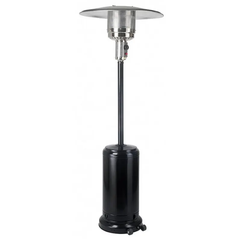 MEVA ETNA Gartenheizung mit Rädern für einfachen Umzug, schwarz TZ02001-C Knallerangebot