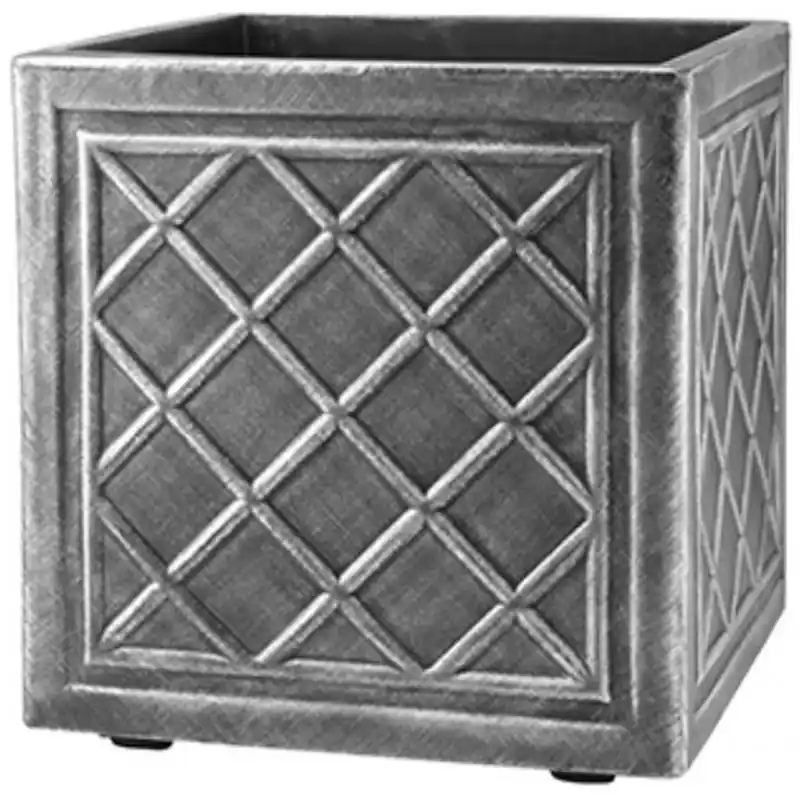 Sale KETER LEAD EFFECT Blumentopf 38 cm quadrat, grau 17207681