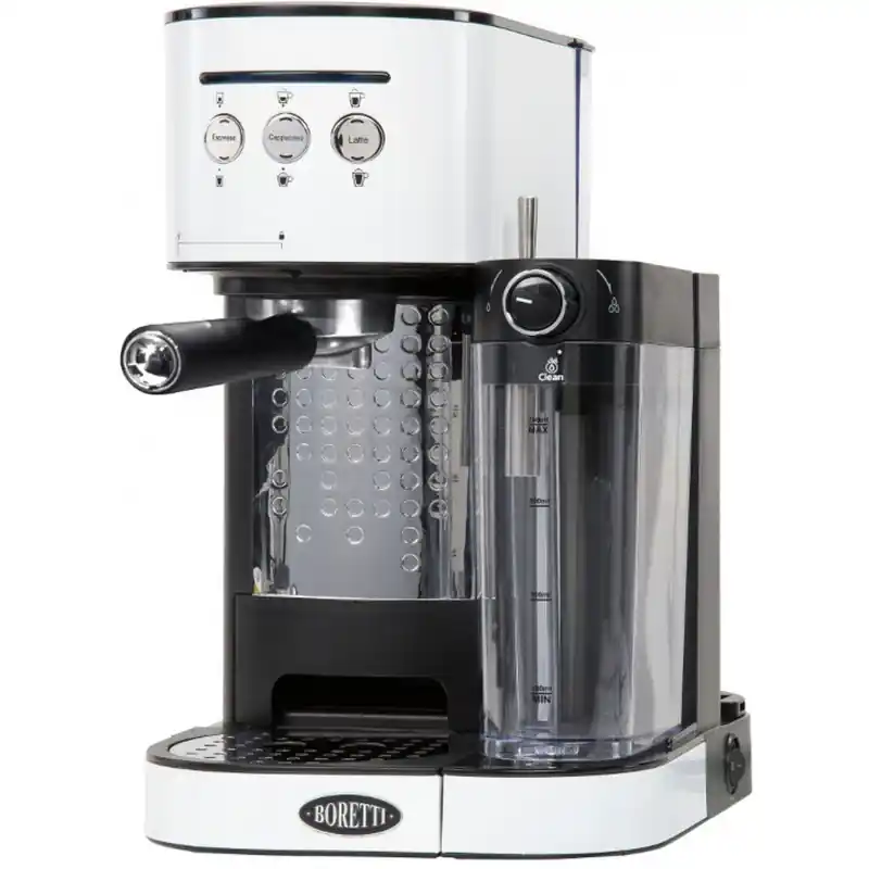 Boretti Espressomaschine 1470 W, weiß B402 Angebot