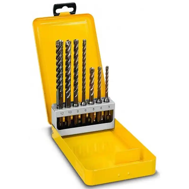 DeWALT DT8976 SDS-Plus Hammerbohrer-Set 7 teilig in Metallkassette Kracherpreis