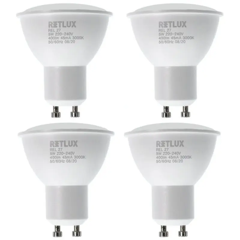 RETLUX REL 27 LED GU10 4x5W Glühlampe 50004522 Top-Seller