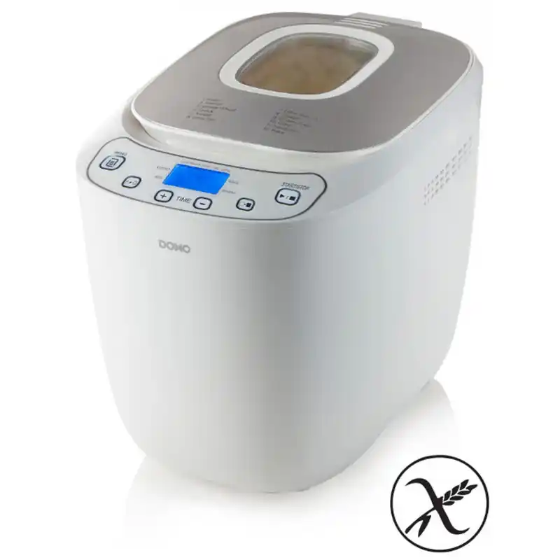 DOMO Brotbackautomat 550W, Weiß B3963 Letzte Chance