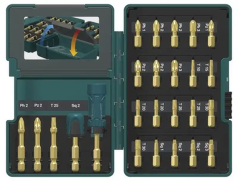 Makita B-49915 Torsion Bitset 26-tlg. Bestseller