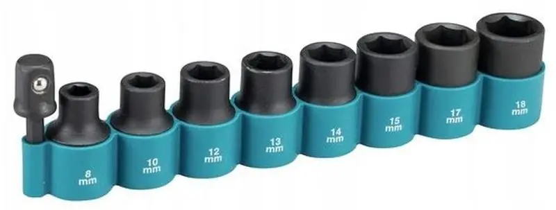 Highlight Makita B-54645 Steckschlüssel 1/2" Satz 9-tlg.