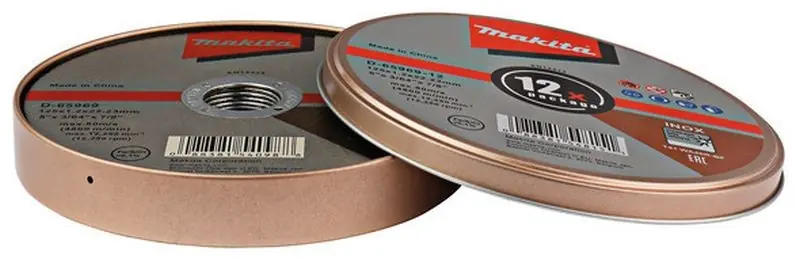 Makita D-65969-12 Trennscheibe 125x1,0x22mm Inox (12 Stück) Finale Aktion